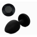 Силиконовая анальная пробка с кристаллом Silicon Black 07, размер S