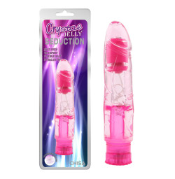 Вибратор CHISA Seduction Crustal Jelly - Pink