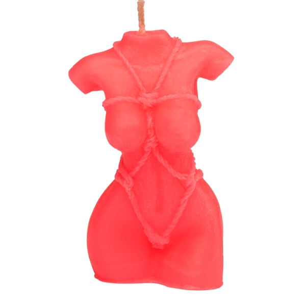 Свеча LOVE FLAME - Shibari II Red Fluor