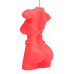 Свеча LOVE FLAME - Shibari II Red Fluor