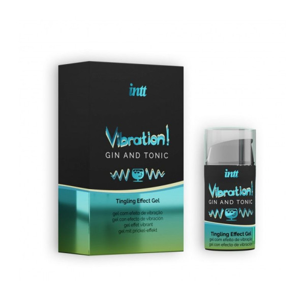 Жидкий вибратор Intt Vibration Gin Tonic, 15 мл