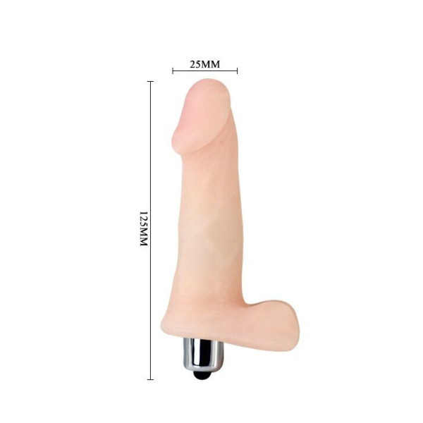 Небольшой вибратор Slick Pleasure, длина 12,5 см, диаметр 2,5 см