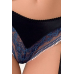 Комплект белья GISELE SET black XXL/XXXL: лиф, трусики с пажами