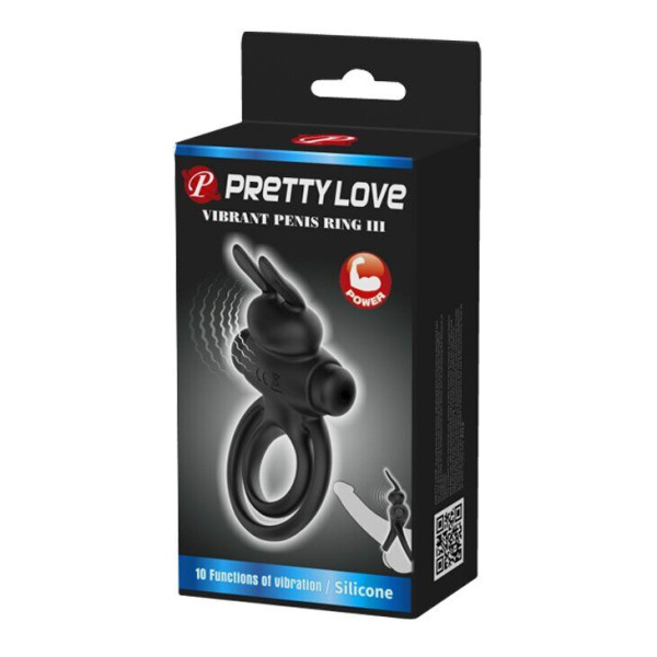 Кольцо эрекционное серии Pretty Love  Vibrant penis ring III