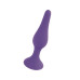 Анальный плаг Silicone Plug Purple - Medium,