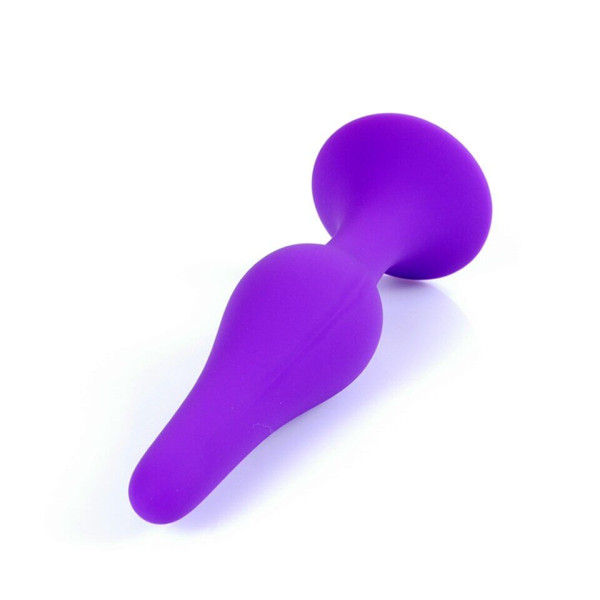 Анальный плаг Silicone Plug Purple - Medium,