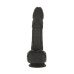 Фаллоимитатор Naked Addiction – Silicone Rotating & Thrusting Vibrating Dildo with Remote Black, 21.8 см