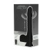 Фаллоимитатор Naked Addiction – Silicone Rotating & Thrusting Vibrating Dildo with Remote Black, 21.8 см