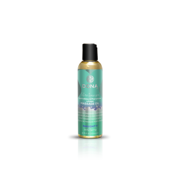 Массажное масло DONA Massage Oil NAUGHTY - SINFUL SPRING