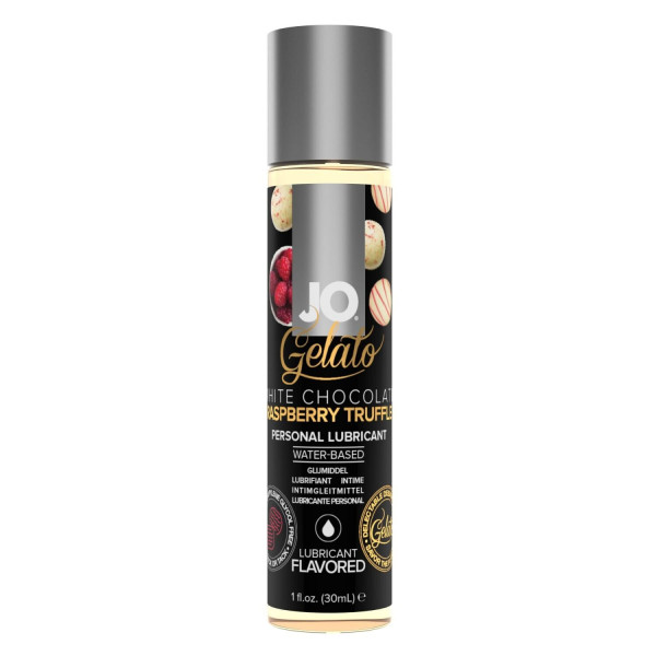 Лубрикант оральный System JO GELATO White Chocolate Raspberry, 30 мл