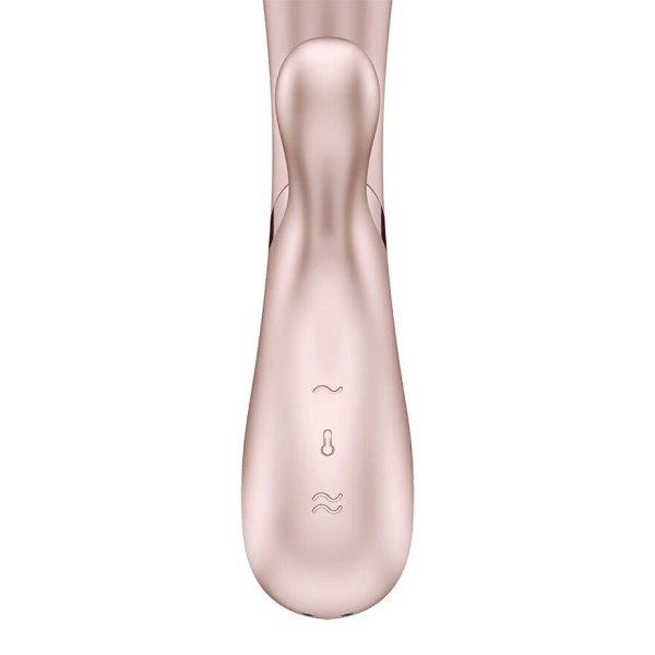 Смарт вибратор-кролик с подогревом Satisfyer Hot Lover Nude