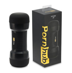 Мастурбатор двусторонний Pornhub Double Up, вагина/ротик