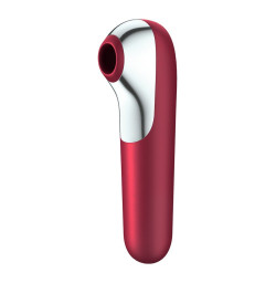 Смарт вибратор и вакуумный стимулятор 2-в-1 Satisfyer Dual Love Pink