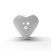 Вибратор для клитора Mystim Heart?s Desire White, 8 режимов, очень мощный