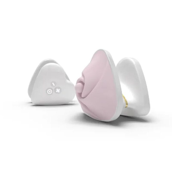 Вибратор для клитора Mystim Heart?s Desire White, 8 режимов, очень мощный
