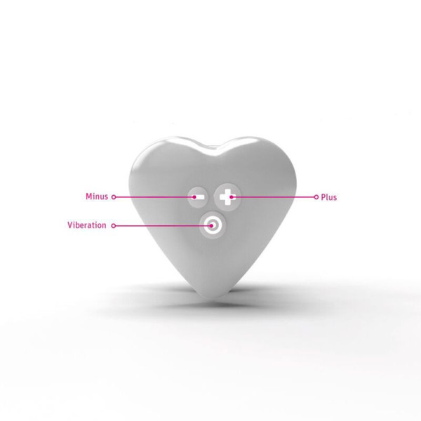 Вибратор для клитора Mystim Heart?s Desire White, 8 режимов, очень мощный