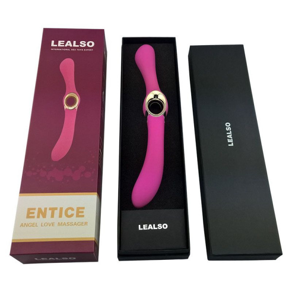 Двухсторонний вибратор LEALSO - Angle Love Pink