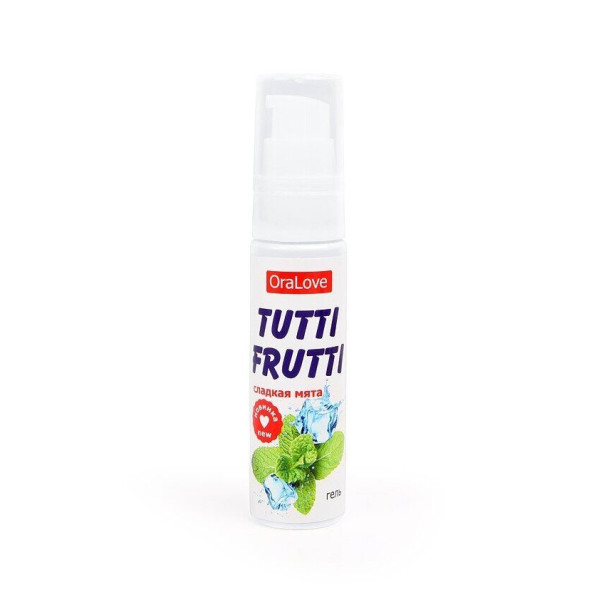 Оральный лубрикант Tutti-frutti Сладкая Мята 30 мл