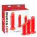 Набор анальных стимуляторов Chisa Chisa Hotstorm - Anal Slim Dildo Kit