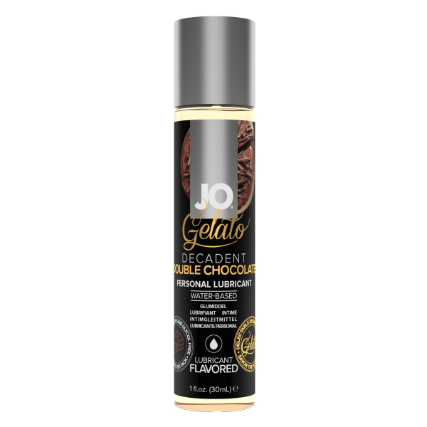 Смазка на водной основе System JO GELATO Double Chocolate без сахара, парабенов и гликоля, 30 мл
