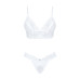 Эротический комплект Obsessive Heavenlly 2-pcs set M/L, бюстгальтер и танга