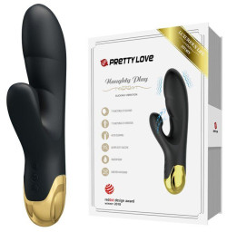Вибратор с вакуумной стимуляцией клитора Pretty Love - Naughty Play,