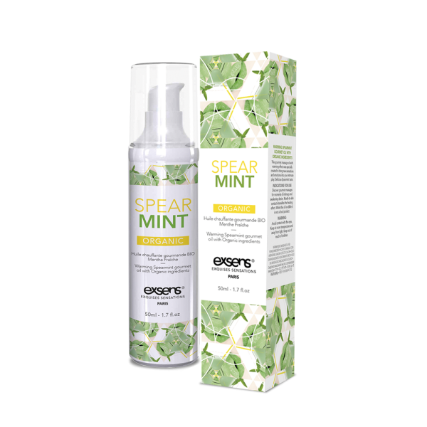Массажное масло EXSENS Organic Spear Mint, съедобное
