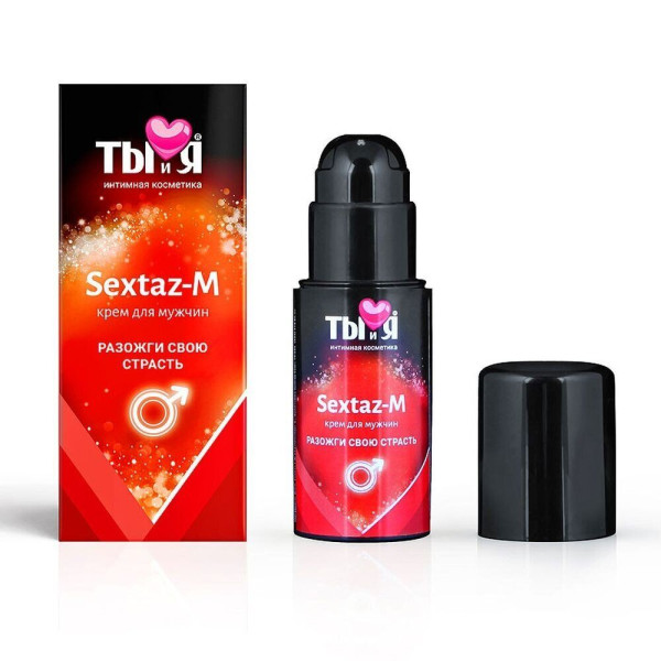 Крем с возбуждающим эффектом Sextaz-M, 20 мл