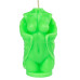 Свеча LOVE FLAME - Angel Woman Green Fluor