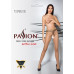 Телесные колготки с открытым доступом Passion TIOPEN 010 beige (20 den), контрастная линия, размер 1/2