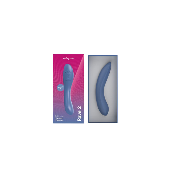 Вибратор We-Vibe Rave 2 Twisted Pleasure Blue