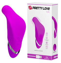 Стимулятор клитора PRETTY LOVE - Cute, 12 функций вибрации