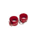 Наручники Leather Restraints Hand Cuffs, red