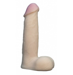 Насадка для страпона телесная EGZO Ciberskin, 17,5*4 см