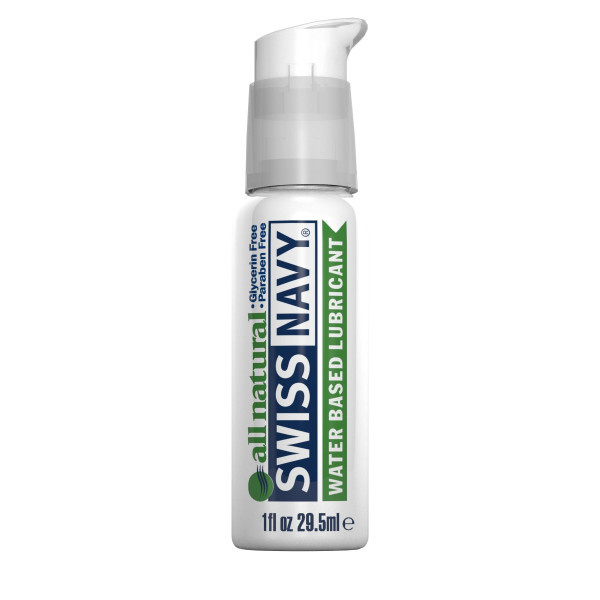 Лубрикант на водной основе для чувствительной кожи Swiss Navy All Natural, 29.5 мл