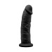 Фаллоимитатор SilexD Henry Black (MODEL 2 размер 7,5in), двухслойный, силикон+Silexpan, диаметр 4,8см