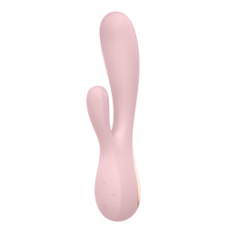 Смарт-вибратор кролик Satisfyer Mono Flex Violet, 2 мотора, управление через интернет