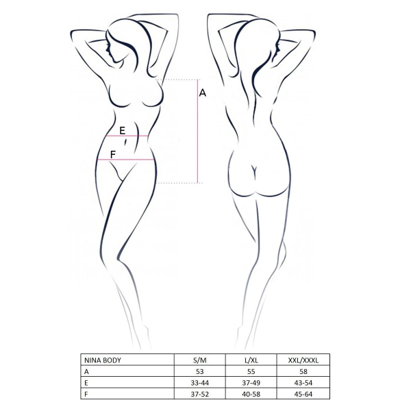 Боди леопардовое NINA BODY XXL/XXXL