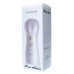 Мастурбатор с вибростимуляцией FOXSHOW Vibrating and Flashing Masturbation Cup White USB, 7+7 скоростей вибрации