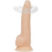 Фаллоимитатор с вибрацией и ротацией Naked ADDICTION James 8 inch Rotating & Vibrating Dong, пульт ДУ
