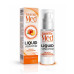 Лубрикант с эффектом вибрации Amoreane Med Liquid Vibrator Peach, 30 мл