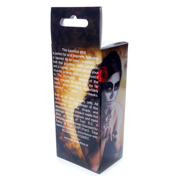 Анальная пробка Boss Series - Jewellery Multicolour PLUG Clear S