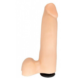 Насадка для страпона телесная EGZO, 16,5*3,9 см