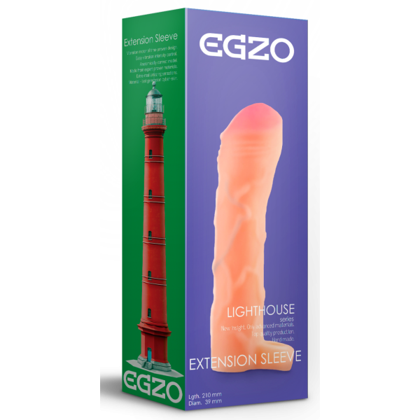 Удлиняющая Насадка EGZO Ciberskin, 21х3,9 см