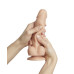 Реалистичный фаллоимитатор Strap-On-Me Sliding Skin Realistic Dildo Vanille - L, 19 см