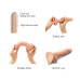 Реалистичный фаллоимитатор Strap-On-Me Sliding Skin Realistic Dildo Vanille - L, 19 см