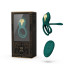 Смартэрекционное кольцо Zalo ? BAYEK Turquoise Green, двойное с вводимой частью, пульт ДУ