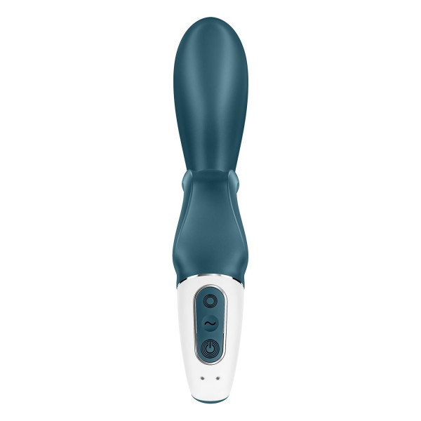 Смарт-вибратор кролик Satisfyer Hug Me Bluegrey, 2 мотора, диаметр 4,2 см