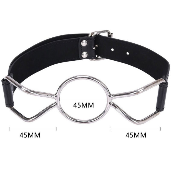 Кляп O-Ring metal gag, Black