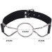 Кляп O-Ring metal gag, Black